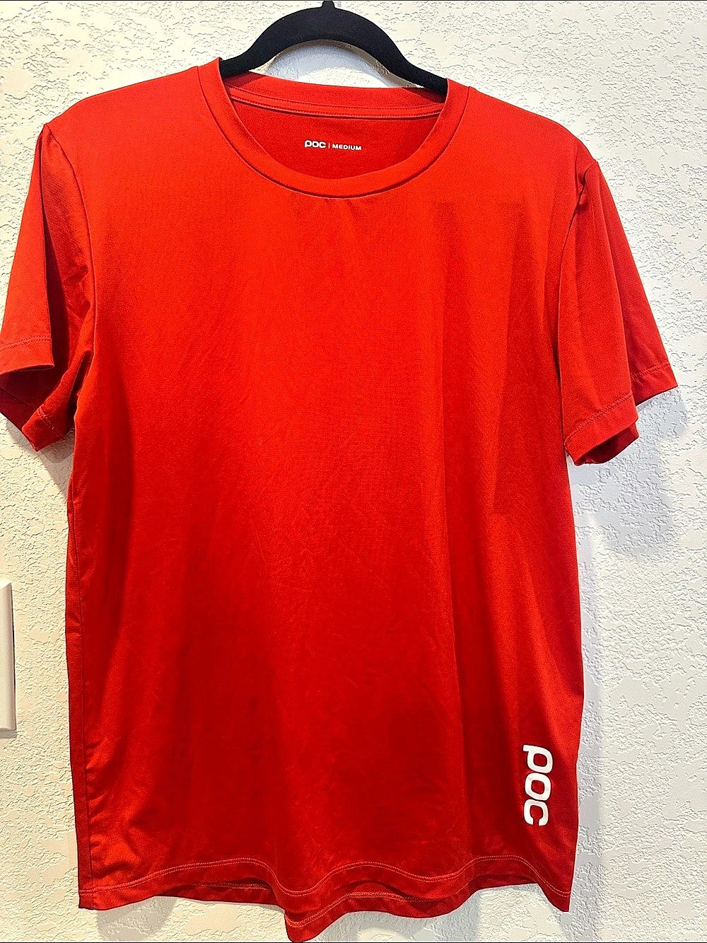 POC Reform Enduro Tee Athletic Short Sleeve in Red Medium